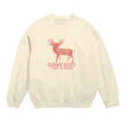 Design For Everydayのmoose Crew Neck Sweatshirt