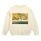 Hugki!!の【象Ａ】 Crew Neck Sweatshirt