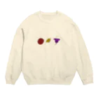 カスタネットパーティーピーポーの3 Crew Neck Sweatshirt