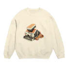 taiyakikikiのポラロイド Crew Neck Sweatshirt