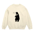 Wheat DesignのBear Growling  スウェット