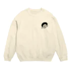 yuramekikunのゆらめきくん Crew Neck Sweatshirt