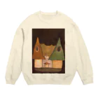 おちだいすけのhouse home family Crew Neck Sweatshirt