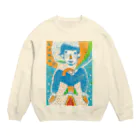 おちだいすけのスモーキングスペース Crew Neck Sweatshirt