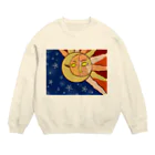 OMENYAの太陽と月 Crew Neck Sweatshirt