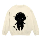 hellchocolateの荒ぶるぴこぴこちゃん「KILL YOU」 Crew Neck Sweatshirt