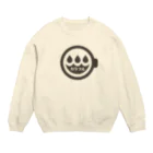 commu_de_roomのコインランドリー屋のカラフルくん Crew Neck Sweatshirt