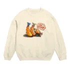 守時はるひのI'm hungry... Crew Neck Sweatshirt