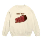 すとろべりーガムFactoryのローストビーフ Crew Neck Sweatshirt