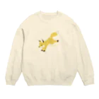 すずきいときちのきつね Crew Neck Sweatshirt