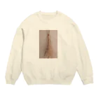 まふゆ村の乾いたお花たち💐 Crew Neck Sweatshirt