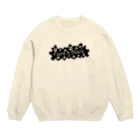 ウーロンさんの工房のPaint It Black - 黒く塗れ！ - Crew Neck Sweatshirt