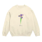 のぐちさきのアイリス Crew Neck Sweatshirt