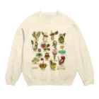 すとろべりーガムFactoryの食虫植物図鑑 Crew Neck Sweatshirt