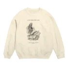 ART SHOP 𝗔𝘆𝗮𝗸𝗮のFlower  fish Crew Neck Sweatshirt