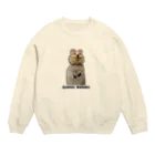 𓃠𝕊ℍ𝕚ℙℙ𝕆のクアッカワラビー！ Crew Neck Sweatshirt