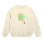 ヨリミサトの雲母雲団地と僕 Crew Neck Sweatshirt