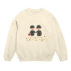 Tulippaのさくらんぼの森のまじょ トートバッグ Crew Neck Sweatshirt