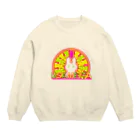 ✨🌈✨ユラクラカン🇯🇵 ✨🌈✨の🌟🌈🐰カラフルUSAMEITA!🌟🌈🐰 Tシャツ スウェット