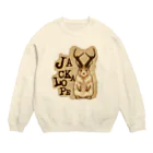 すとろべりーガムFactoryのUMA ジャッカロープ ver.2 Crew Neck Sweatshirt