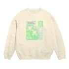 Ohashiのプラモ風スネアドラム Crew Neck Sweatshirt