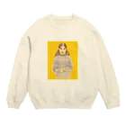 225IllustFactoryのあったまろう Crew Neck Sweatshirt