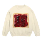 綿華子のジャムパン01 Crew Neck Sweatshirt