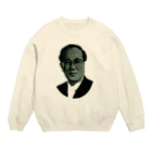 まっちゃんのブタ屋の男性のパーカー Crew Neck Sweatshirt