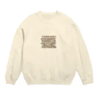 トトエリのジャックラッセルテリアのトトwithフレンズ Crew Neck Sweatshirt