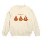 ataruno artのアップルパイ Crew Neck Sweatshirt