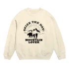 UNIREBORN WORKS ORIGINAL DESGIN SHOPのMountain LOVER Crew Neck Sweatshirt