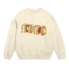 漆原 さくらのサンドイッチ Crew Neck Sweatshirt