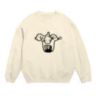 ようこそ！のけるべろす Crew Neck Sweatshirt