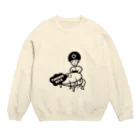 ツンデレボーイズのちゃぶ台返し Crew Neck Sweatshirt