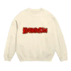 ショルダー肩美の公民館３レッド Crew Neck Sweatshirt