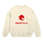 クリエイティブニートのクリエイティブニート　モンキー Crew Neck Sweatshirt