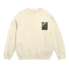 be_bourbonの淡いオーロラ Crew Neck Sweatshirt