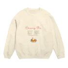 CHICHIPIのチェリーパイレシピ Crew Neck Sweatshirt