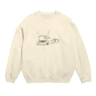 気ままに創作　よろず堂のほっとひと息 Crew Neck Sweatshirt