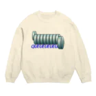 Miyanomae ManufacturingのQUEUEUEUEUEUEUE... Crew Neck Sweatshirt