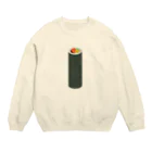 shechewsの巻き寿司タイ Crew Neck Sweatshirt