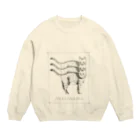 路地裏猫のねこ分身の術 Crew Neck Sweatshirt