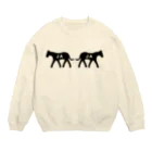 shechewsのJAJA馬 Crew Neck Sweatshirt