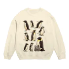 huroshikiのペンギンだらけ Crew Neck Sweatshirt