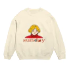 Kaoruko Negish｜画家のSunday Crew Neck Sweatshirt