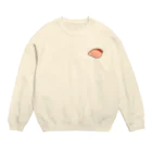 どっと屋のさかなのきりみ Crew Neck Sweatshirt