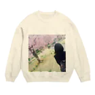 Tente.のSAKURA.2   Crew Neck Sweatshirt