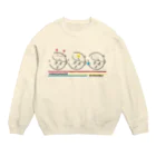 ひらがなでしのぶのしのしのしのぶSTAR Crew Neck Sweatshirt