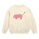 とある会社員の頭の中の軟着陸くん(ソロ活動) Crew Neck Sweatshirt