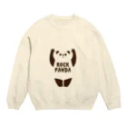 キッチュのロックパンダ　byサポパン Crew Neck Sweatshirt